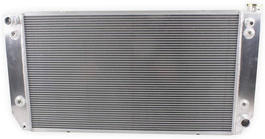 LUXERAD 3 Row Full Aluminum Radiator for 1972-1986 JEEP CJ5 CJ6 CJ7 J10 J20,1974-1975 Jeep Cherokee,1981-1985 Scrambler Radiator
