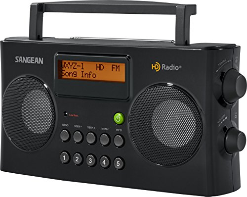 Sangean HDT-20 HD Radio/FM-Stereo/AM Component Tuner Black