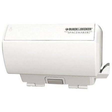 Black & Decker CO100 Spacemaker Traditional Multi-Purpose Can Opener, White