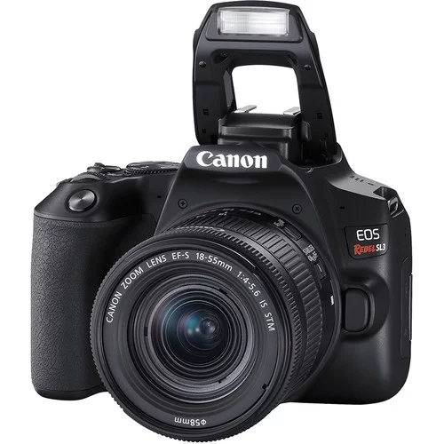 Canon EOS Rebel SL3 DSLR Camera with 18-55mm Lens (Black) - AUTHORIZED DEALER