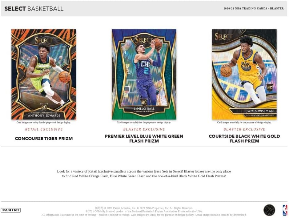 2020-21 Panini Select NBA Basketball MEGA Box