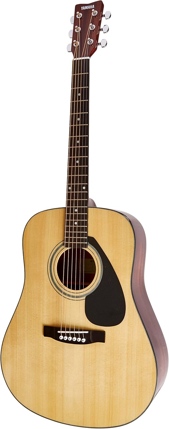 YAMAHA FD01S Solid Top Acoustic Guitar (Amazon-Exclusive) & Axe Pack Guitar Accessory Kit for Electric & Acoustic Guitar