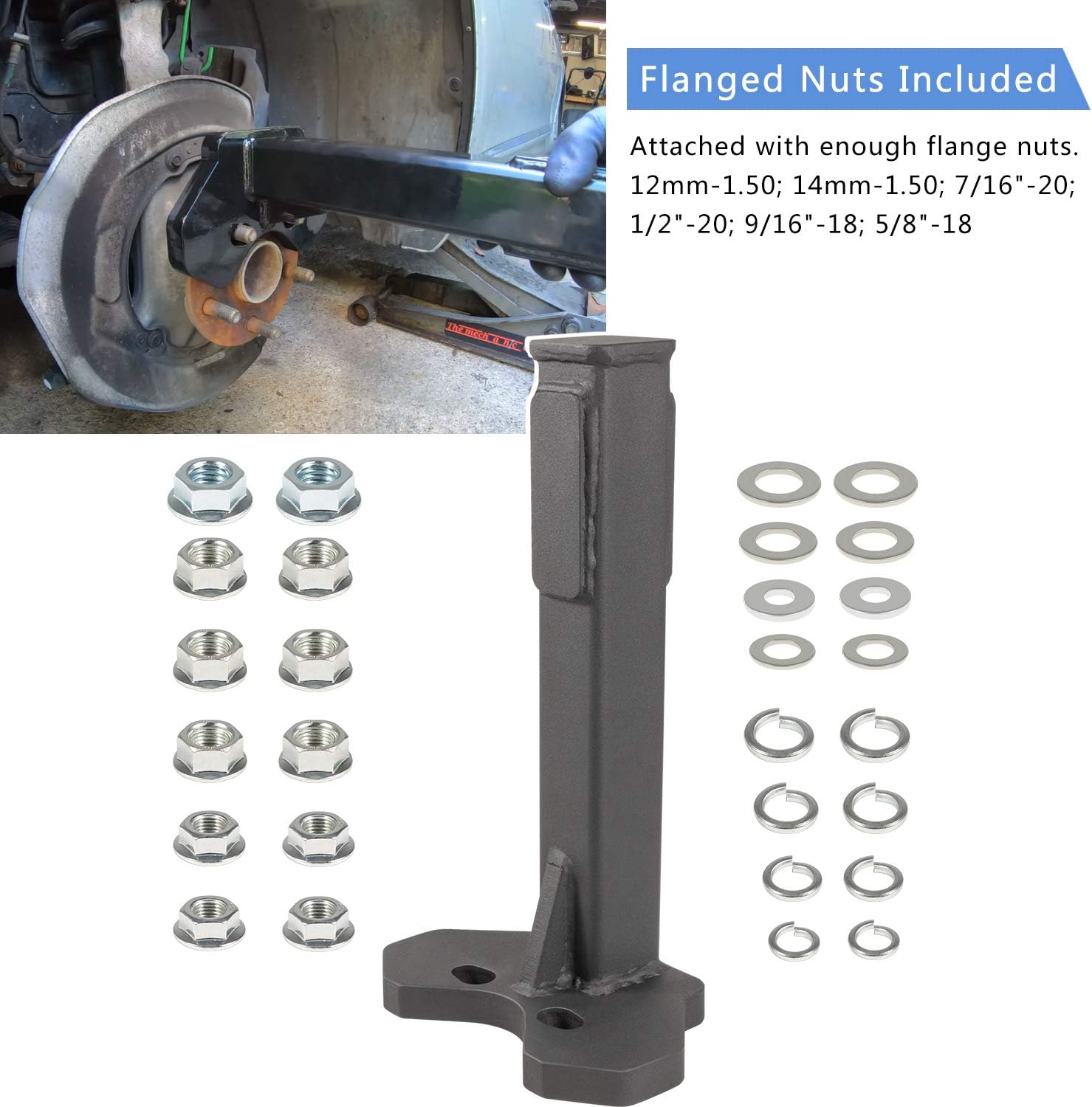 8629 Universal Wheel Hub Removal Tool Replace for ATD Tools, Compatible with All Axle Bolt Hubs (5, 6 and 8 Lug Hubs). Pack of 2