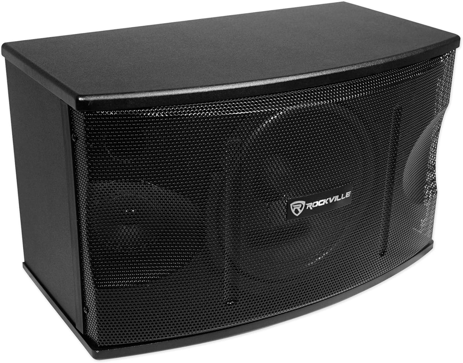 Rockville Karaoke Machine System w/Pair 10" Speakers+Bluetooth Mixer Amp+Mics