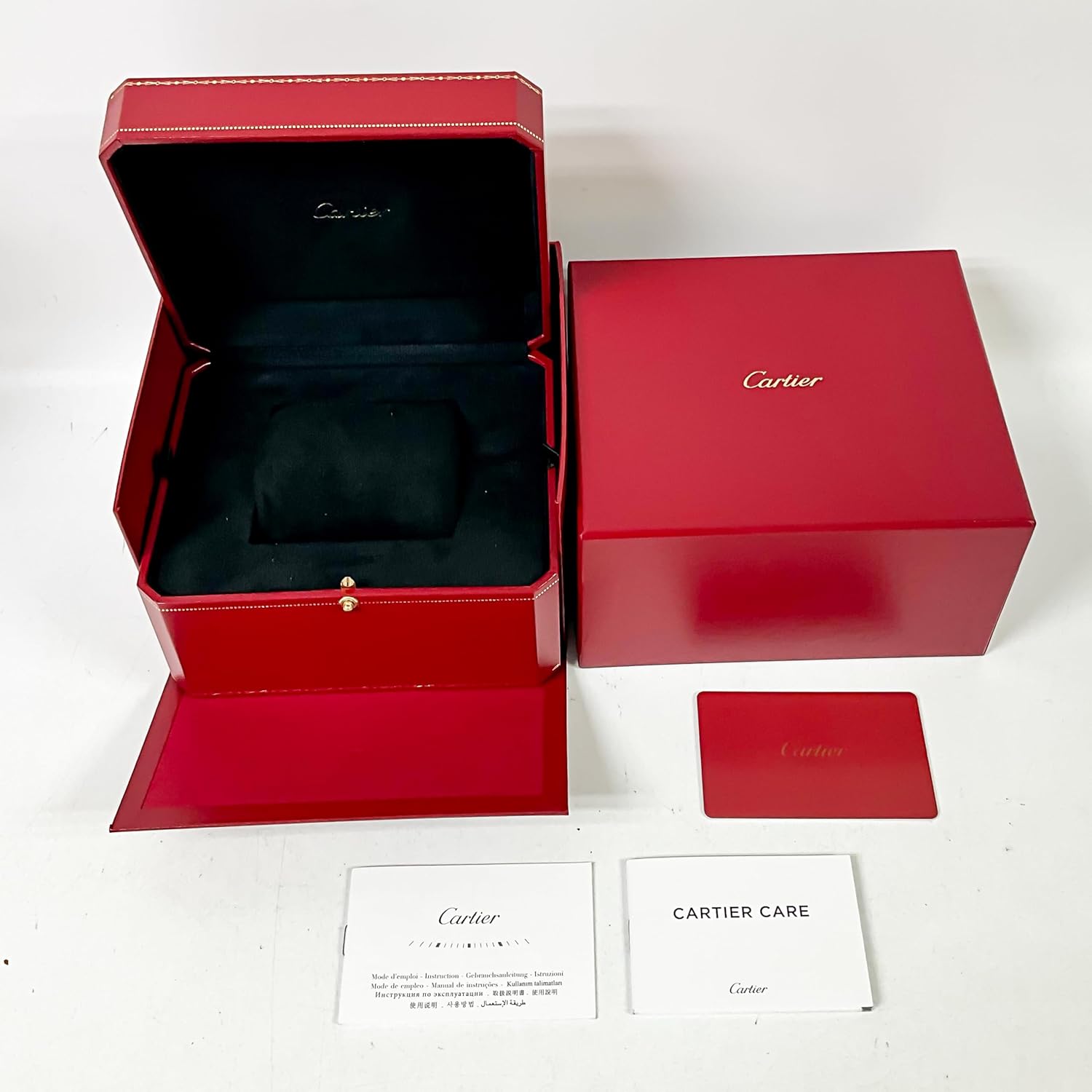 CARTIER Tank Manual Wind Black Dial watch WGTA0025 (Pre-Owned)