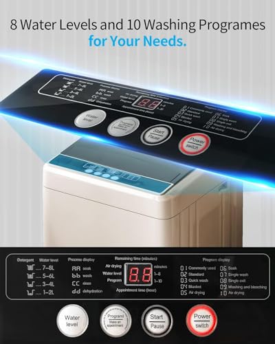 Muhub Portable Washer and Dryer Combo Set