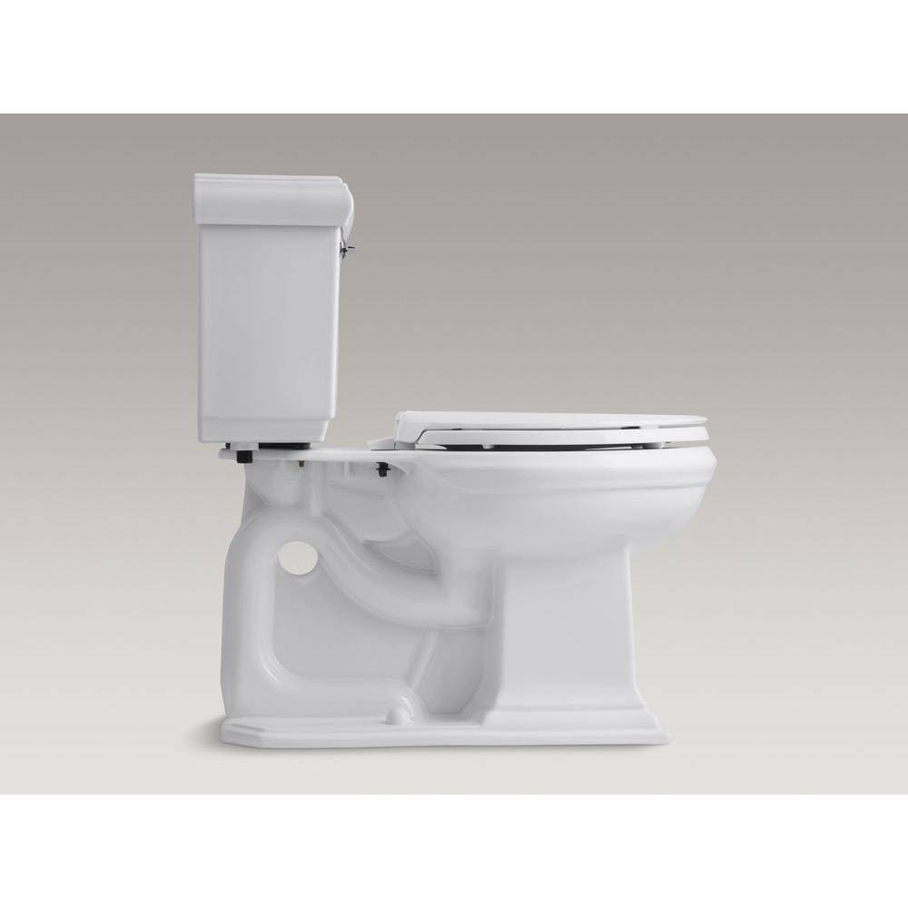 Kohler K-3816-0 Memoirs Comfort Height Two-Piece Elongated 1.28 GPF Toilet with Classic