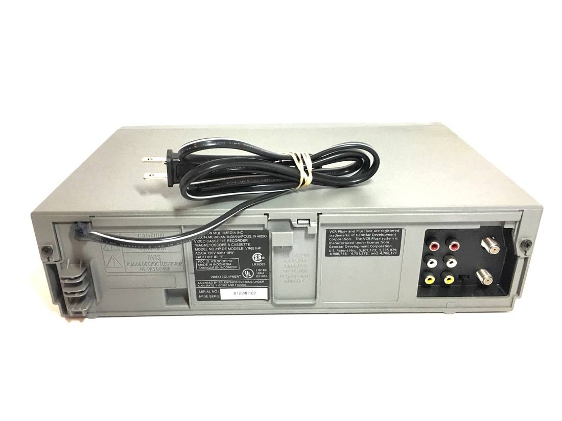 RCA VR651HF 4-head VCR