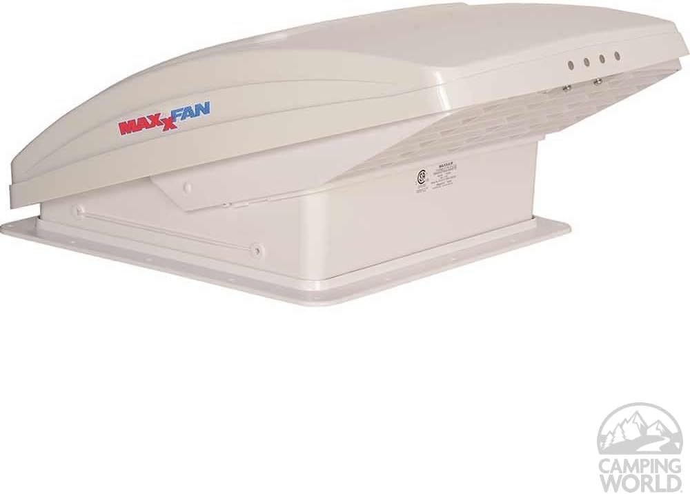 Maxxair Vent Corp 18.12 00-05301K Maxxfan DLX Vent 12V White