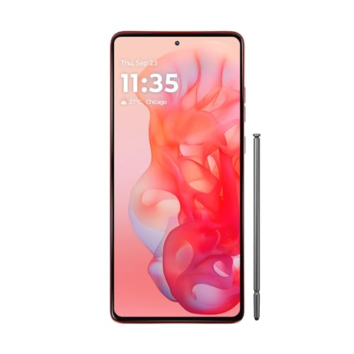 Moto G Stylus 5G | 2024 | Unlocked | Made for US 8/256GB | 50MP Camera | Scarlet Wave