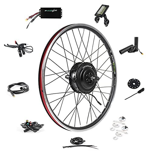 eBikeling Ebike Conversion Kit 48V 1200W, 26" Rear Waterproof Electric Bike Conversion Kit, Add On Electric Bike Kit, Transform Your Bicycle with High-Performance E-Bike Technology