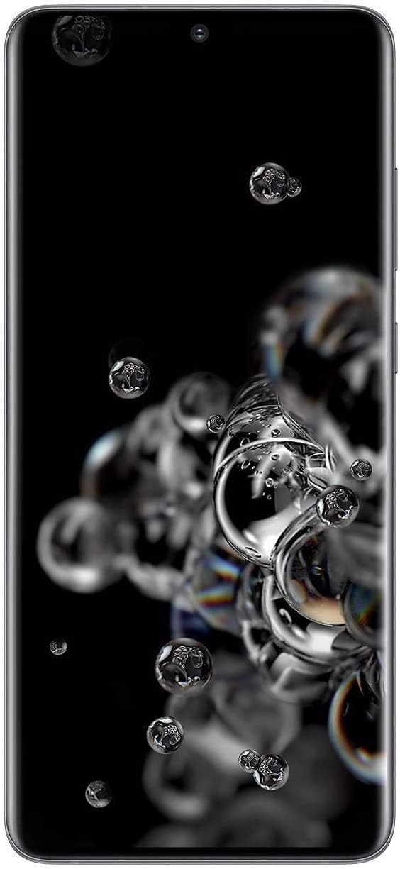 Samsung Galaxy S20 Ultra, 128GB, Cosmic Gray - Fully Unlocked (Renewed)