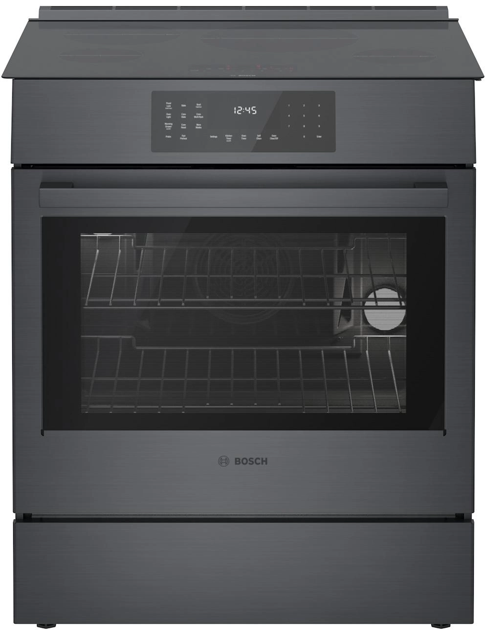 Bosch Hii8047u 800 Series 32" Wide 4.6 Cu. Ft. Slide In Induction Range - Stainless Steel