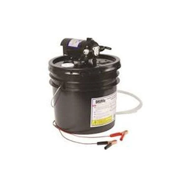 Shurflo Oil Change Pump W-3.5 Gallon Bucket - 12 VDC, 1.5 GPM