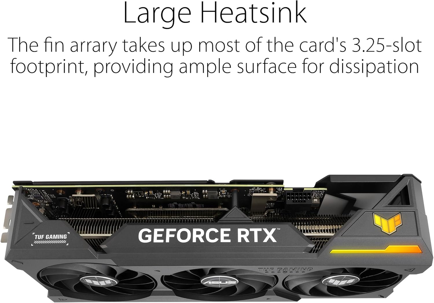 ASUS TUF Gaming GeForce RTX 4070 Ti Super 16GB GDDR6X OC Edition Gaming Graphics Card (NVIDIA GeForce RTX4070Ti DLSS 3, PCIe 4.0, 2X HDMI 2.1a, 3X DisplayPort 1.4a, TUF-RTX4070TIS-O16G-GAMING, Black)