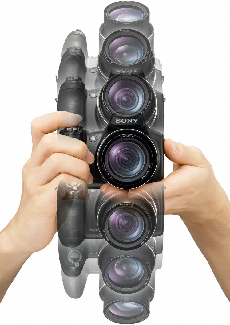 Sony Cybershot DSC-HX1 9.1MP 20x Optical Zoom Digital Camera with Super Steady Shot Image Stabilization and 3.0 Inch LCD