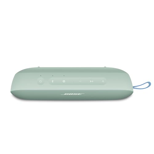 Bose SoundLink Flex Portable Bluetooth Speaker (2nd Gen), Portable Outdoor Speaker with Hi-Fi Audio, Up to 12 Hours Battery Life, Waterproof and Dustproof, Twilight Blue - Limited Edition Color