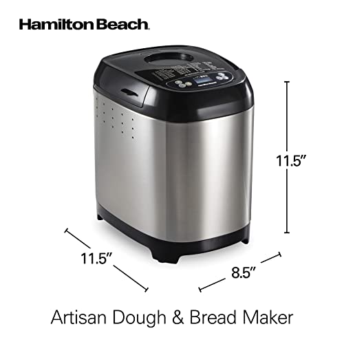Hamilton Beach Digital Electric Bread Maker Machine Artisan and Gluten-Free
