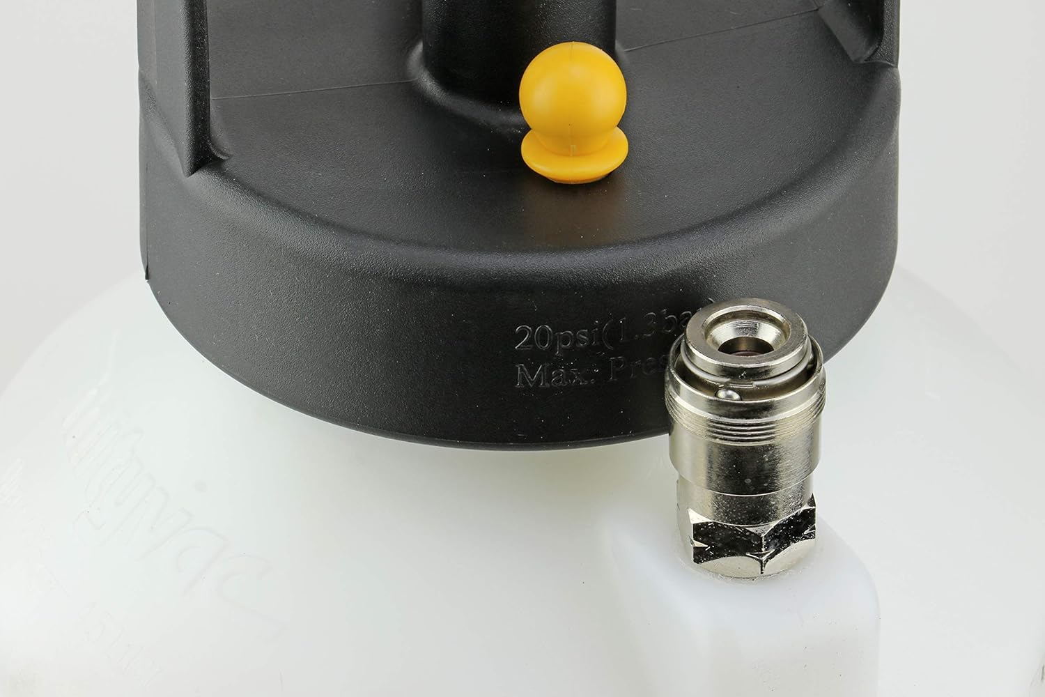 Mityvac MV6840 Professional Hydraulic Brake and Clutch Pressure Bleeding System, Integrated Safety and Pressure Relief Valve, 7 Master Cylinder Adapters and Storage Case