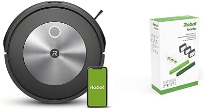 iRobot® Roomba® j7 (7150) Wi-Fi® Connected Robot Vacuum - Identifies and avoids obstacles like pet waste & cords, Smart Mapping, Works with Alexa, Ideal for Pet Hair, Carpets, Hard Floors