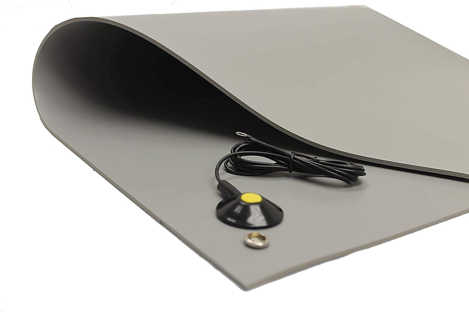 ESD Mat - Three Layer Vinyl - ESD Foam Mat - with Grounding Cord (36" x 60" (3' x 5'), Blue)