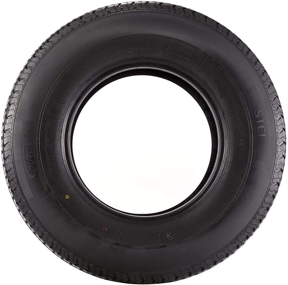 Set of 4 Radial Trailer Tires ST235/80R16 Load Range E 2358016 10PR Speed Rating N 235-80R-16 Trailer Tires
