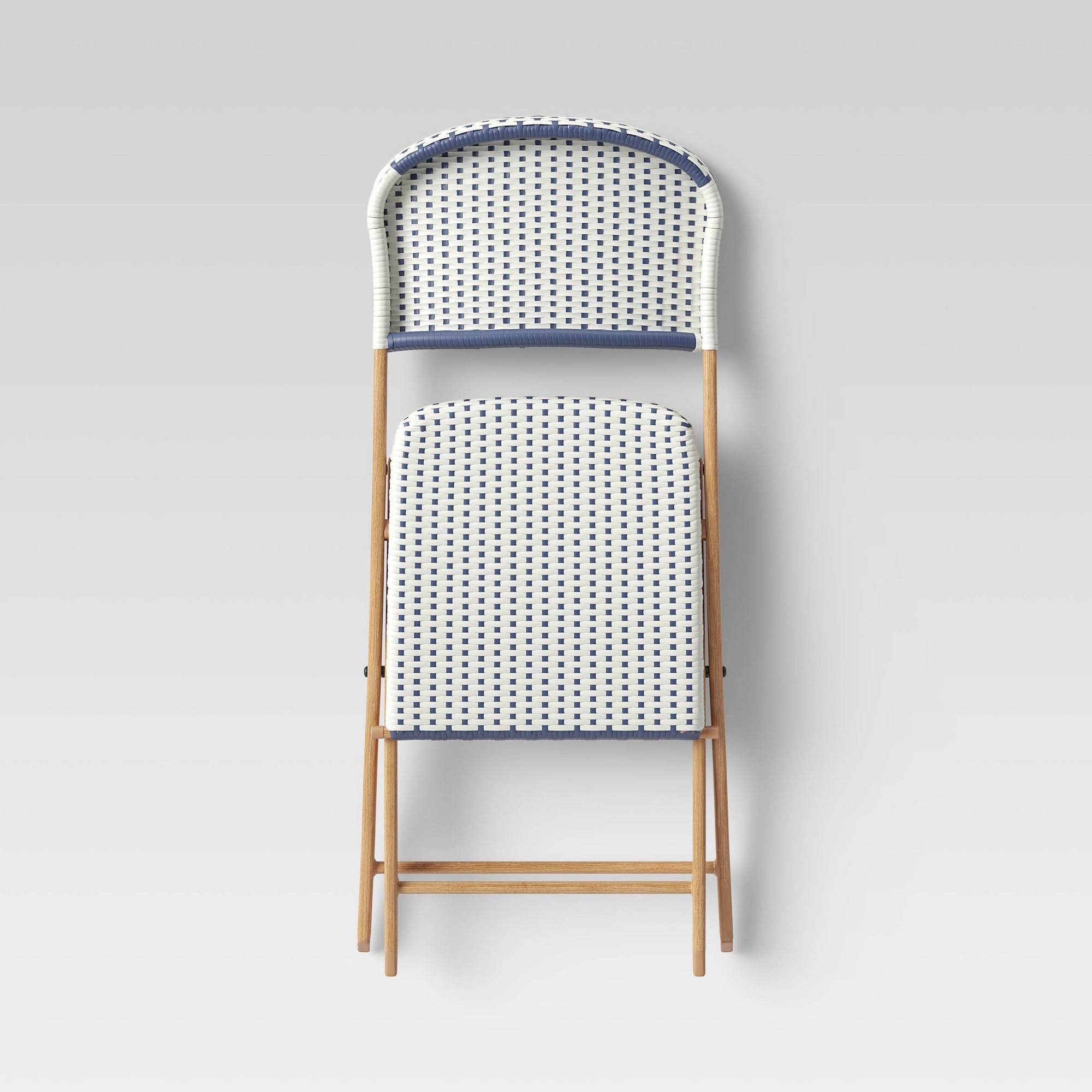 French Cafe Folding Patio Bistro Chair - Threshold