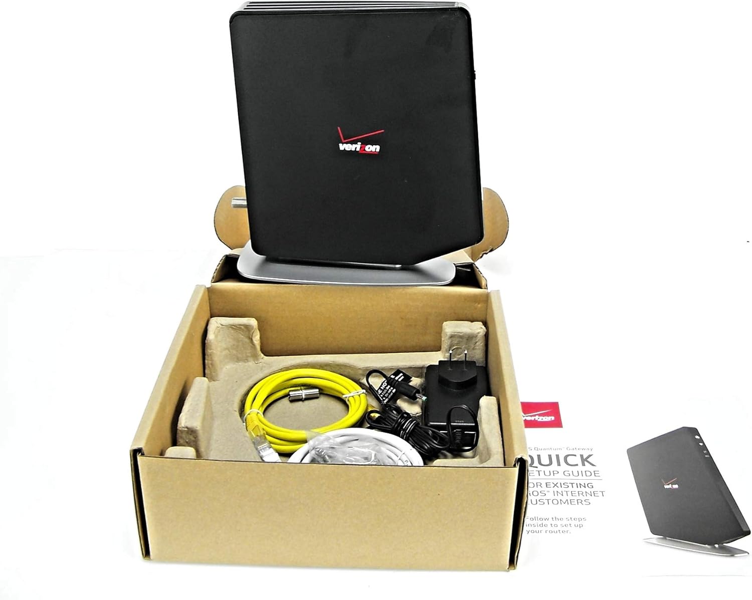 Verizon FiOS Router Updated 2019 - Fios Quantum Gateway G1100 AC1750 Wi-Fi Dual Band Wireless Routers for Internet Long Range + 1 Year Warranty