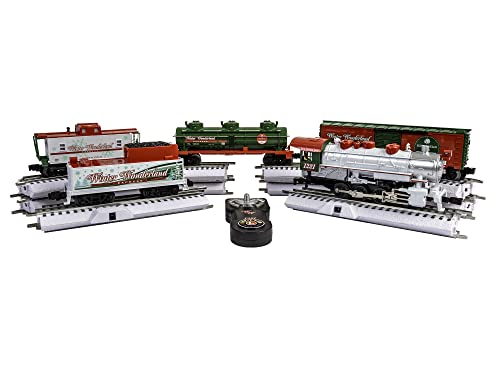Lionel Winter Wonderland LionChief 5.0 Electric O Gauge Train Set with Bluetooth & Remote One Color