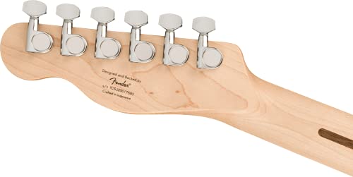 Squier Affinity Series Telecaster Electric Guitar, with 2-Year Warranty, Butterscotch Blonde, Maple Fingerboard, Left-Handed