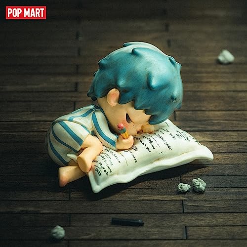 POP MART Hirono Mime Series Figures, 12PCs Hirono Blind Box Figures, Random Design Action Figures Collectible Toys Home Decorations, Holiday Birthday Gifts for Girls and Boys, Whoel Set