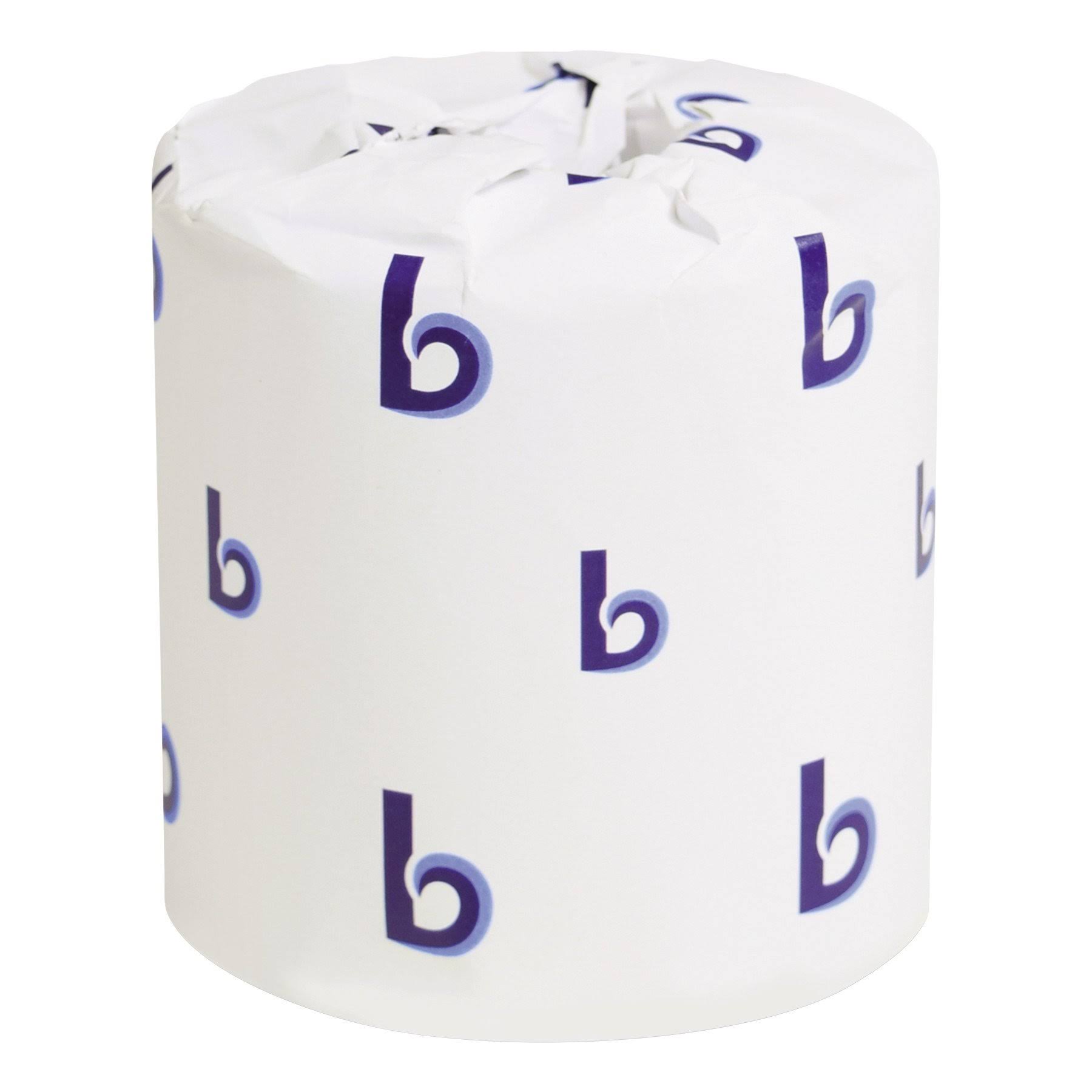 Boardwalk One-Ply Toilet Tissue 1000 Sheets White 96 Rolls/Carton 6170