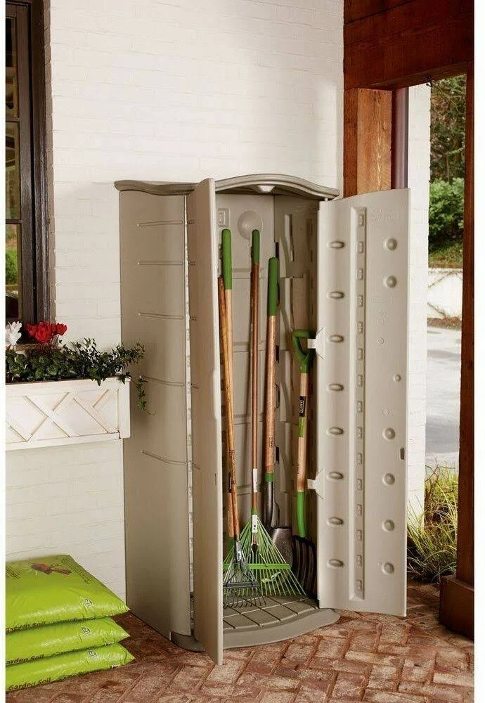 Rubbermaid 2 ft. x 2 ft. Vertical Storage Shed
