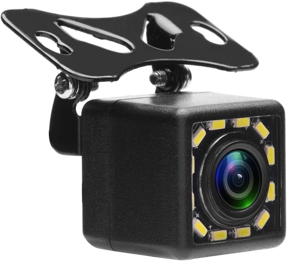 Camecho Vehicle Backup Camera Waterproof Car Rear View Camera 170° Wide Angle 12 LED Night Visions Backup Reversing Parking Cameras