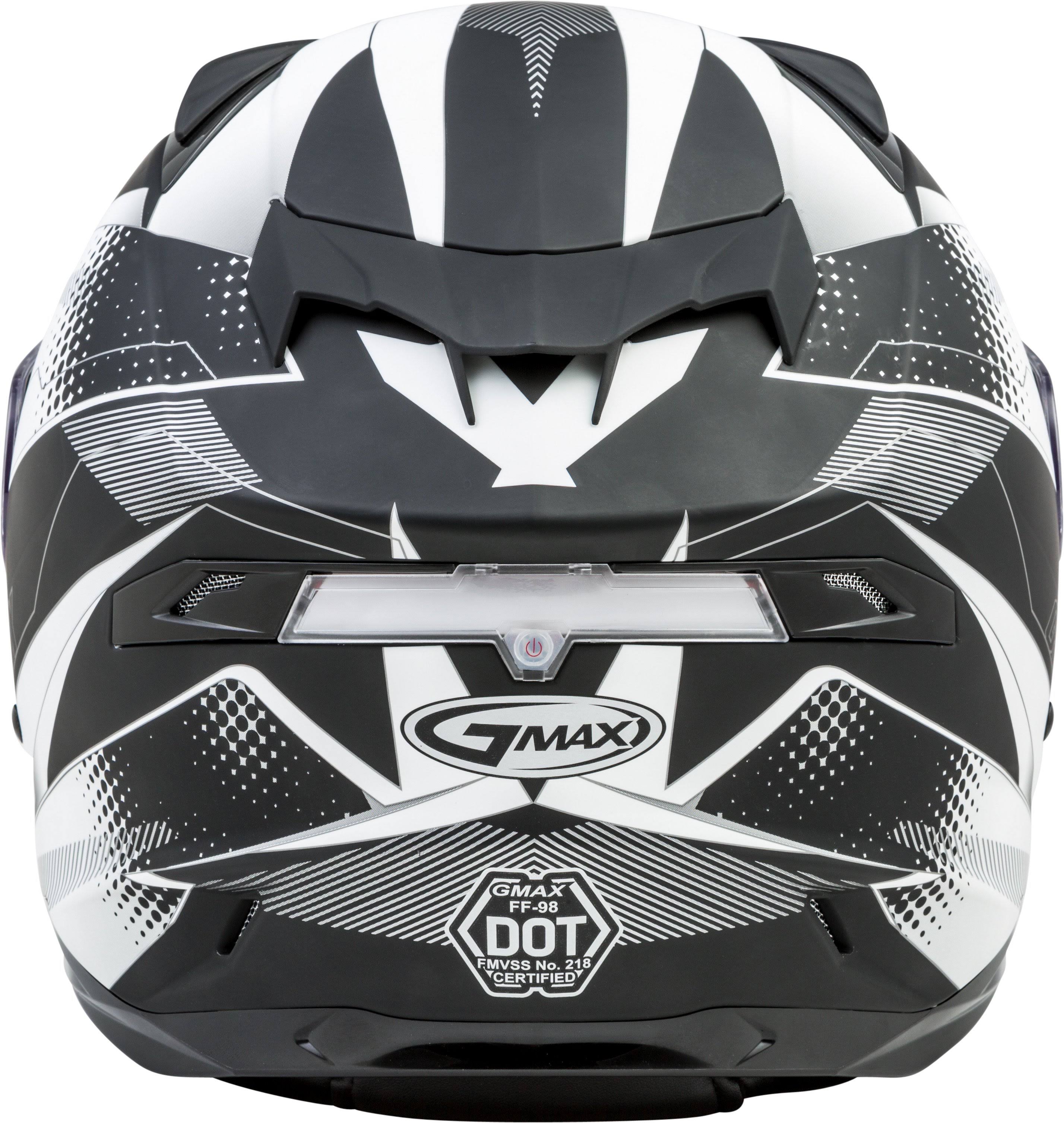 GMAX FF-98 Apex Black/Red Full Face Helmet M