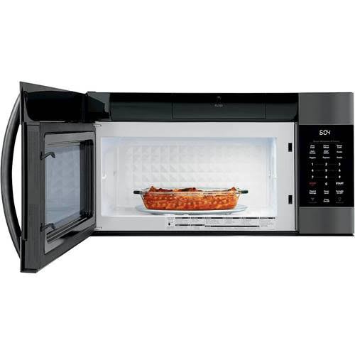 Frigidaire Gallery 1.7 Cu. ft. Black Stainless Steel Over The Range Microwave-FGMV17WNVD