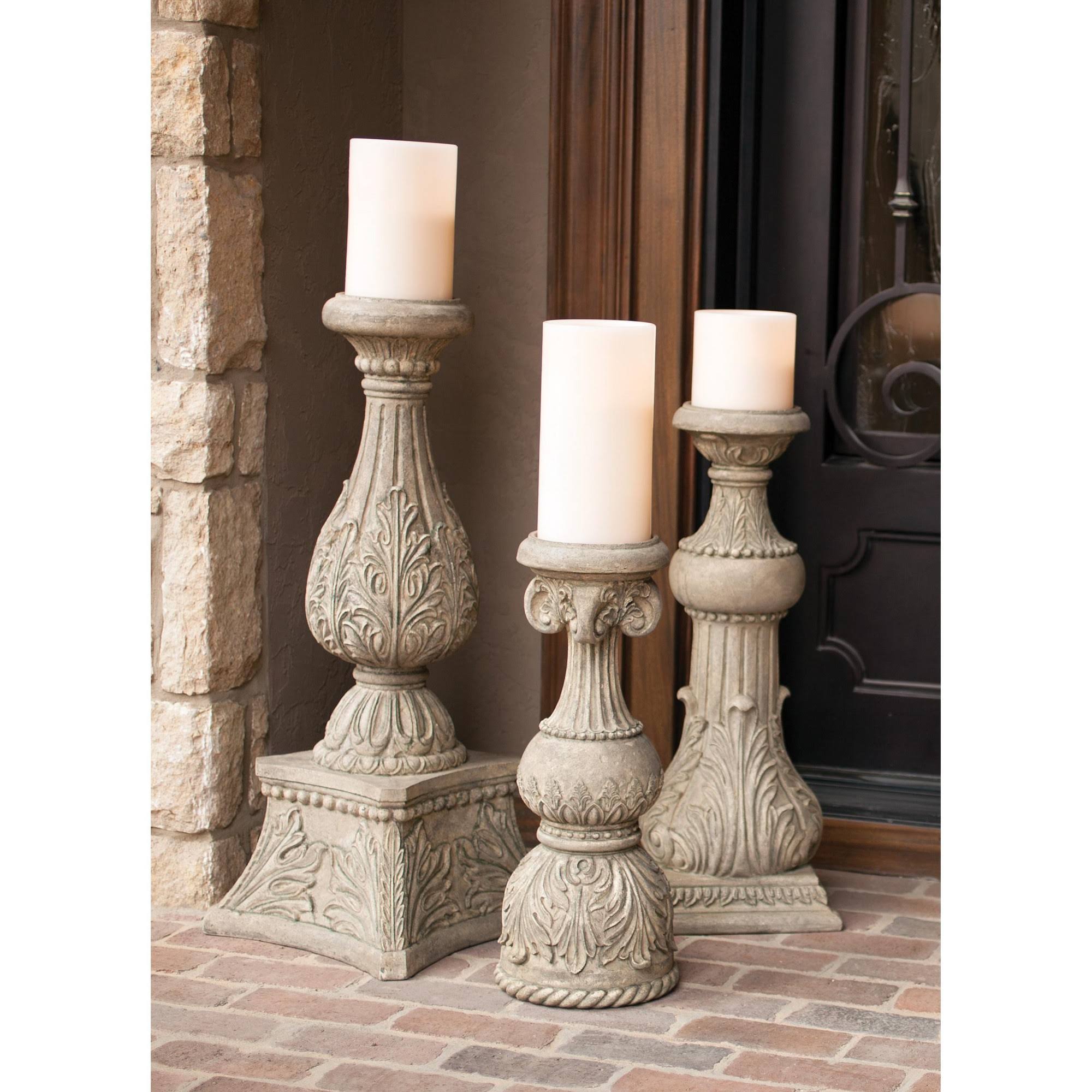 30in Floor Candlestick - GG Collection