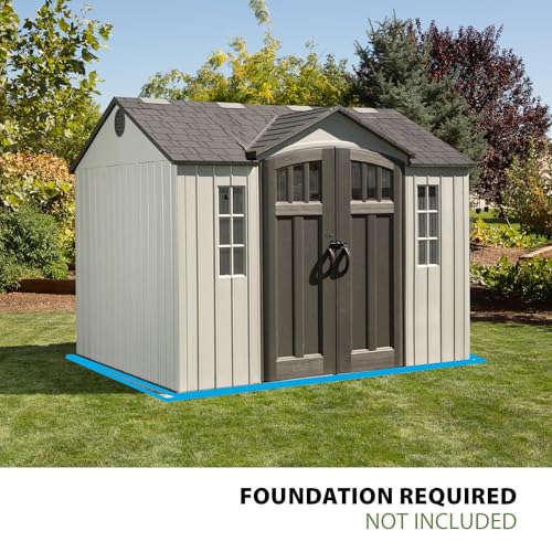 Lifetime 60243 10 x 8 Ft. Outdoor Storage Shed