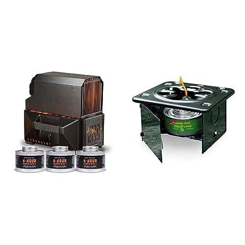 VESTA Self-Powered Camping Indoor/Outdoor Heater & Stove (Compact, Off-Grid, Emergency)
