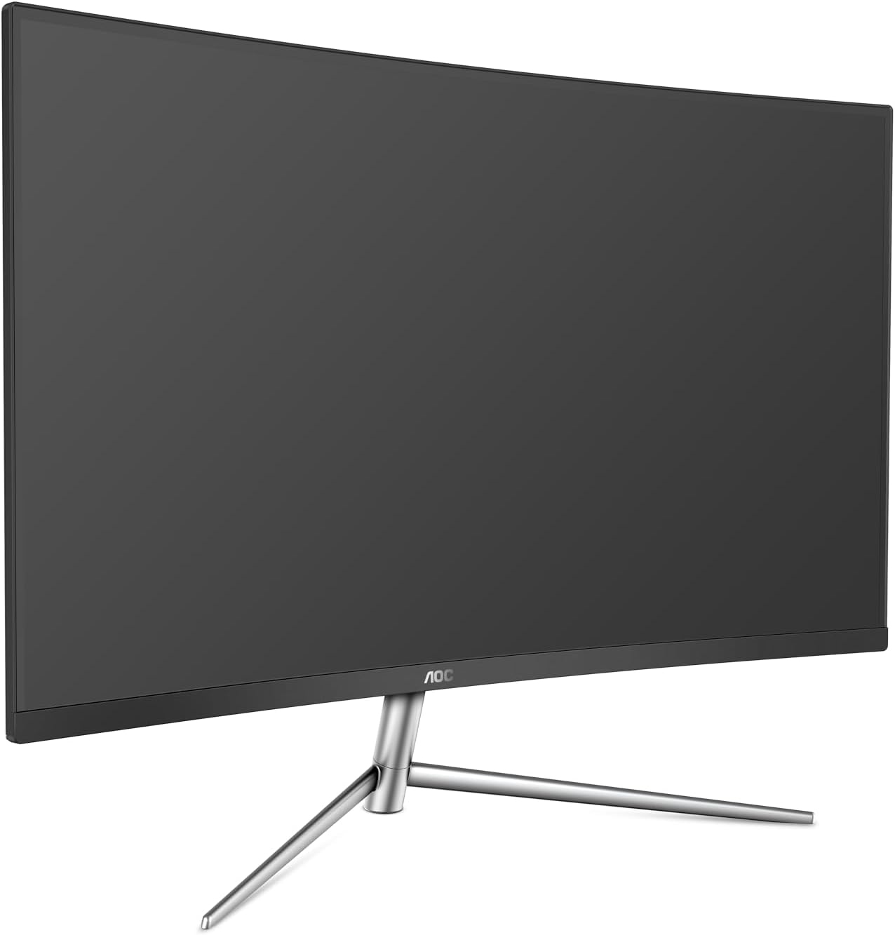 AOC C32V1Q 31.5" Full HD 1920x1080 Monitor, Curved VA Panel, 4ms 75Hz, Frameless, HDMI/DisplayPort/VGA, Flickerfree, Low Blue Mode, VESA, Black