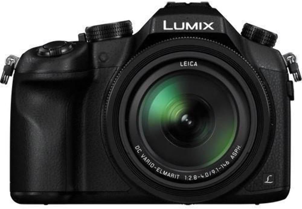 Panasonic LUMIX FZ1000 II 20.1MP Digital Camera, 16x 25-400mm LEICA DC Lens, 4K Video, Optical Image Stabilizer and 3.0-inch Display – Point and Shoot Camera - DC-FZ1000M2 (Black)