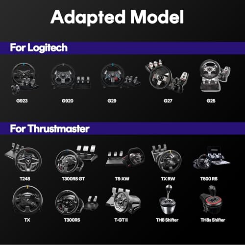 DIWANGUS Racing Simulator Cockpit Foldable Racing Wheel Stand with Seat Chair Sim for Logitech G29 G920 G923 G27 G25 Thrustmaster T248X T248 T300RS T150 458 TX Xbox PS4 PS5 Accessories