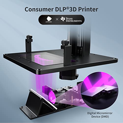 ANYCUBIC Photon Mono 2, Resin 3D Printer with 6.6'' 4K + LCD Monochrome Screen, Upgraded LighTurbo Matrix with High-Precision Printing, Enlarge Print volume 6.49'' x 5.62'' x 3.5''