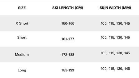 G3 Alpinist+ Universal Climbing Skins - 115 mm Red L