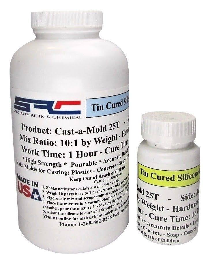 Cast-A-Mold 25T Silicone Rubber (1 Quart)