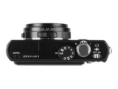 Leica D-LUX 3 10.0 MP Digital Camera - Black