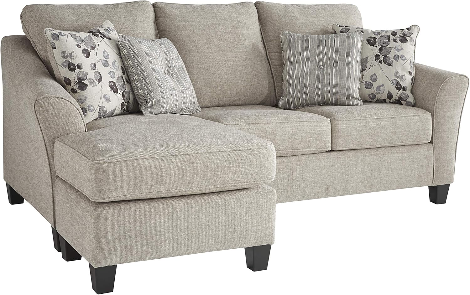 Ashley Furniture Abney Sofa Chaise, Driftwood