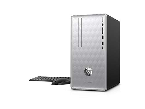 HP 2024 Newest Victus Gaming Desktop, AMD Ryzen 5-5600G(6-core), 16GB RAM, 1TB SSD, AMD Radeon RX 6400 Graphics, Wi-Fi 6, Bluetooth, USB-A&C, Windows 11 Home, with USB WiFi Adapter