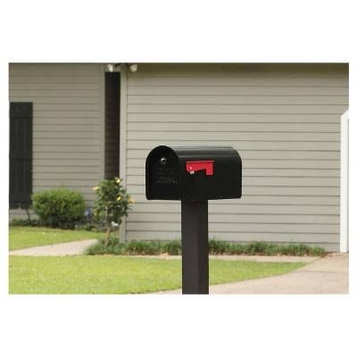 Solar Group Black Tuff Body Mailbox