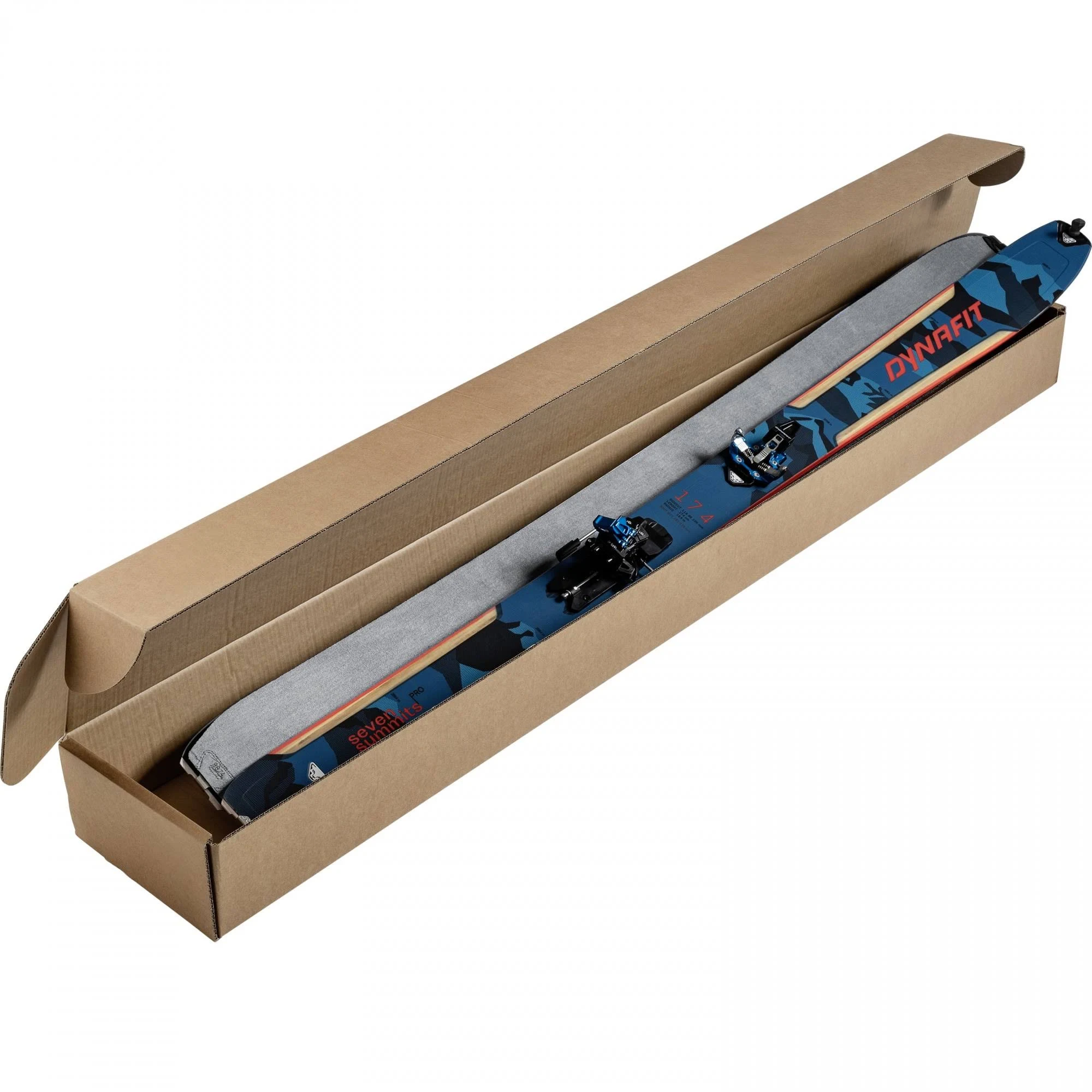 Dynafit Seven Summits + Set Ski Blue/Red, 166cm